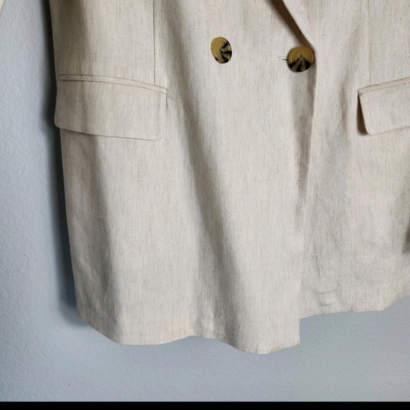 Scotch & Soda Mens |L| Summer Edition Unconstructed Double Breasted Blazer - Picture 3 of 11